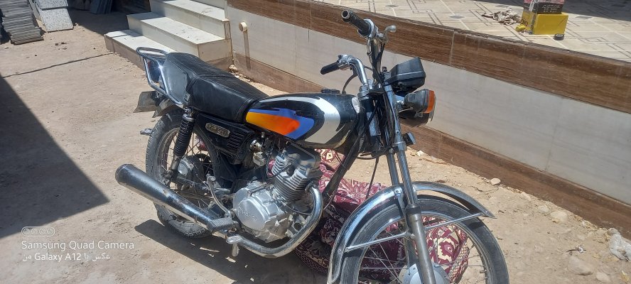 موتور تیزتک 125 مدل 98