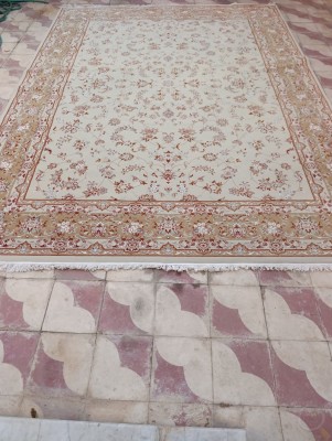 فرش دوازده متری کرم رنگ
