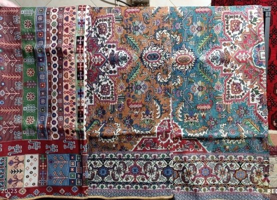 روفرشی زریدار و زیر سفره گپه ای قیمت قبل