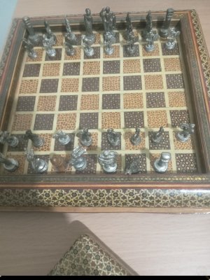 شطرنج خاتم کاری